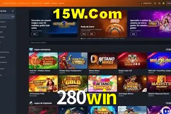 Slots com jackpots e giros grátis na 280win